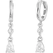 Lucardi Boucles d'oreilles argent