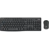 Logitech MK295 Clavier et Souris Sans fil Noir FR AZERTY