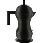 Alessi Pulcina,Coffee Maker Black (Art.-Nr. MDL02/6 BB, EAN 8003299451388)