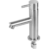 Differnz Robinet de Lavabo Mixte Chrome Mat