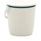 Keter Glacière table Go Bar blanc et bleu océan
