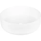 Differnz Lavabo pour comptoir Mira céramique sanitaire blanc 36,5 x 36,5 38.010.53