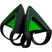 Razer Kitty Ears pour les casques Kraken Robuste et résistant à l'eau en vert fluo