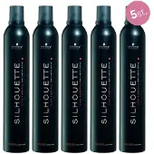 Schwarzkopf 5x Silhouette Super Hold Mousse 500 ml