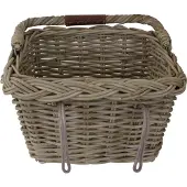 Fastrider Elif Rattan Front Basket 16l Gris