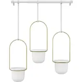 Umbra Ensemble de 3 cintres pour plantes Triflora