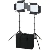Nanlite 600-CSA bi-color dual kit (Avec étui et support de lumière)