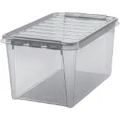 Orthex 3476565 Aufbewahrungsbox COLOUR 45, 47 Liter, grau
