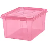 Smartstore 3510972 Aufbewahrungsbox COLOUR 31, 32 Liter, rosa