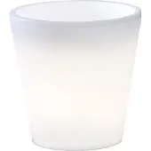 Konstsmide Pot de fleur LED Assisi LED 28cm - 2,5w - blanc