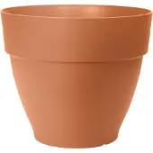 Elho Pot De Fleurs Rond Vibia - Plastique Réservoir - Ø40 - Terre Cuite