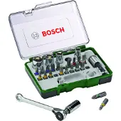 Bosch Coffret clé à cliquet 27 pièces