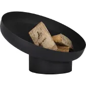 Esschert Design Brasero incliné - L 56,8 x l 60 x H 38,5 cm - Noir