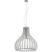 Eglo Lampe à suspension Tindori Bois blanc 50 cm