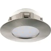 Eglo 95819 Pineda LED lampe encastrée Ø 7,8cm 500lm finition nickel mat