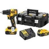 DeWalt Perceuse-visseuse sans fil - - DCD 708 - 18 V - 2 vitesses - 2 batteries 5,0 Ah