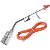 Rothenberger Industrial ROMAXI Kit brûleur de chauffe avec allumage piézoélectrique y compris tuyau de propane de 5 m avec allumage piézoélectrique - 030955E