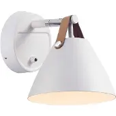 DFTP Applique Murale by Nordlux, Strap, Blanc, Salon / séjour, Métal, Moderne