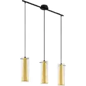 Eglo Lampe suspendue salle à manger Pinto Gold Or