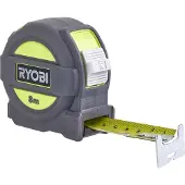 Ryobi Ruban à mesurer 8m