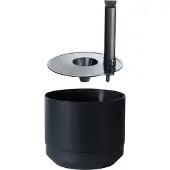 Orthex pot de fleurs PAULINA diamètre : 300 mm noir