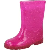 Beck Bottes en caoutchouc rose