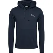 Emporio Armani Sweat-shirt bleu nuit / blanc