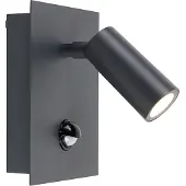 TRIO Applique d'extérieur grise IP54 avec détecteur de mouvement LED - Simon