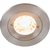 QAZQA Spot encastré moderne en acier rond IP44 - Xena