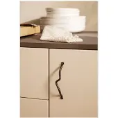 Ferm Living Poignée en laiton nervure