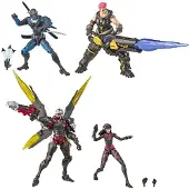 Hasbro Overwatch - Pack 4 figurines Overwatch Ultimates Carbon Fiber 15 cm