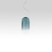 Artemide Gople Suspension Blue | Mini