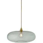 Ebb & Flow Horizon Suspension Forest green | Shiny Gold | Ø: 45 cm E27