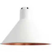 DCW éditions Gras n°201 Lampe à Pince White|Copper | Conical
