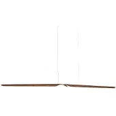 Tunto Swan Suspension Casambi (Bluetooth) | Walnut | 3000 K
