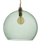 Ebb & Flow Rowan Suspension Forest green | Gold | Ø 15.5 cm E14IP20