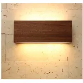 Tunto LED120 lampe de sol/ plafond Walnut | 400 mm | External