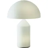 OLUCE Atollo Lampe de Table Opal Glass | Small