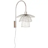 Forestier Papillon applique murale XS Without Shelf | Metallic taupe