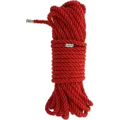 Blaze Deluxe Bondage Rope Rope Red 10m