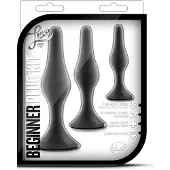 Blush Luxe Beginner set de plugs anaux black