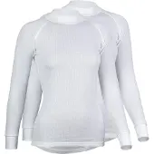 Avento Maillot de Corps Avento Femmes Manches Longues Blanc (x2)-Taille 42
