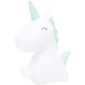 Dhink Veilleuse Licorne Led - Crinière Bleue