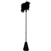 Scala Scandal Feather Cravache à Plumes - Rouge
