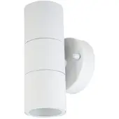 V-TAC Lampe murale d'extérieur - UP - Down - Fixations murales - Support GU10 - IP44 - Blanc mat