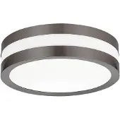 Rabalux Stuttgart Plafonnier extérieur 2x E27 anthracite rond 285mm