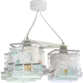 DALBER Lampe suspendue The Night Train 3 lumières