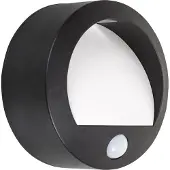 Rabalux Noir Luminaire d'escalier à LED avec détecteur de mouvement Amarillo 1,5W IP44 7969