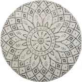 Bloomingville Tapis Acton | Noir | Coton | 82050957