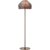 Flos Lampadaire , Tatou F, dimmable, Brun / rouille, Salon / séjour, Métal, Design